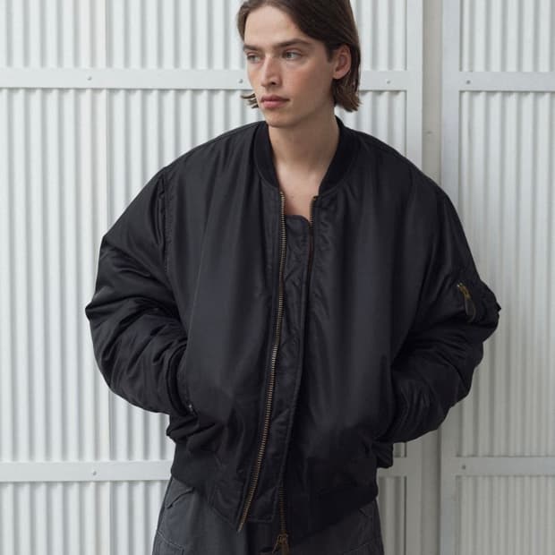 Fostex garments ma-1 블랙 L