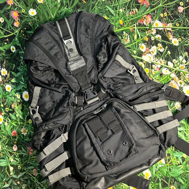 빈티지 오클리 택티컬 필드 기어 백팩