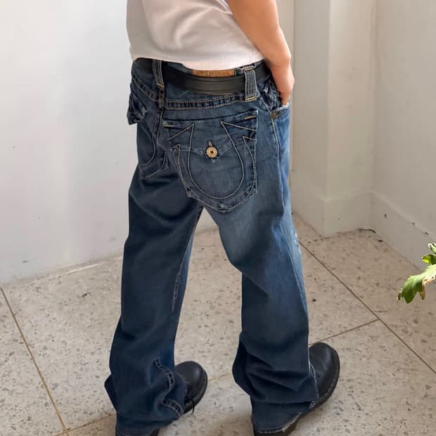 MADE IN USA 🇺🇸  90's 트루릴리전 부츠컷