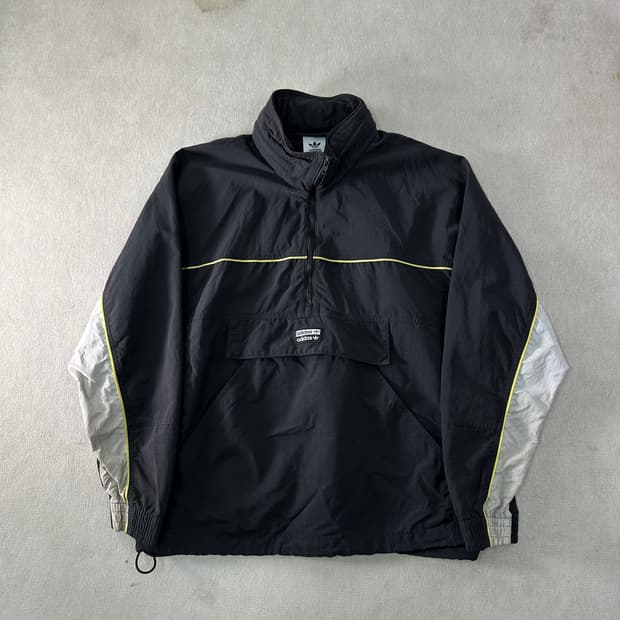 105 아디다스 올드스쿨 아노락 바람막이 자켓