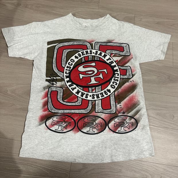 샌프란시스코 포티나이너스 빈티지 티셔츠(USA made)