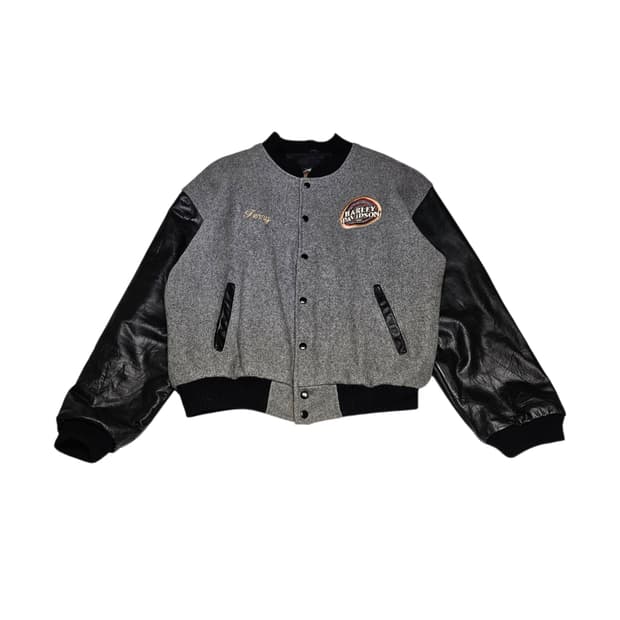 할리 데이비슨 울 레더 자켓[XXL]