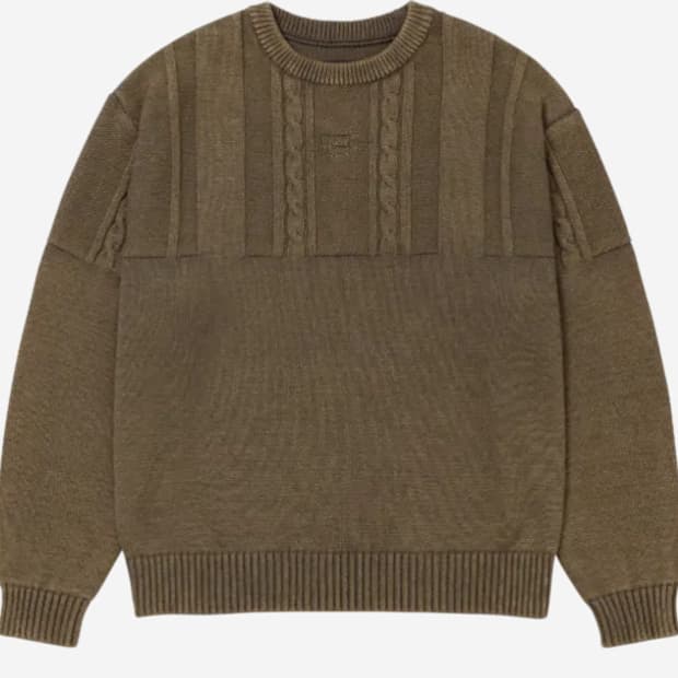 웰빙익스프레스 니트 브라운