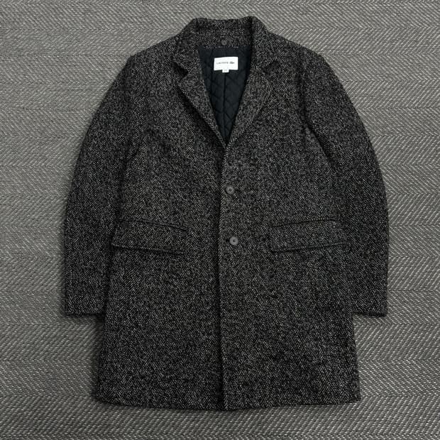 라코스테 헤링본 코트 V0512