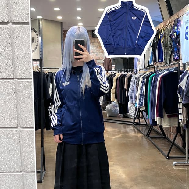 아디다스 파이어버드 져지 네이비 95  #csz4159