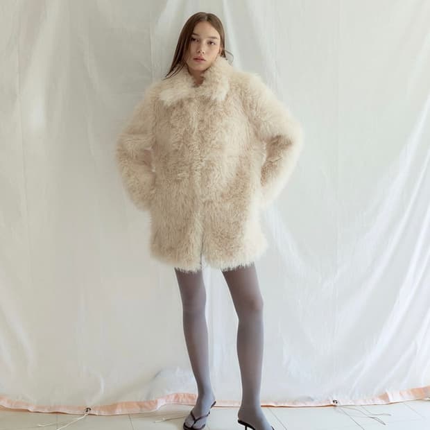 Ordes 오데스 플러피 퍼자켓