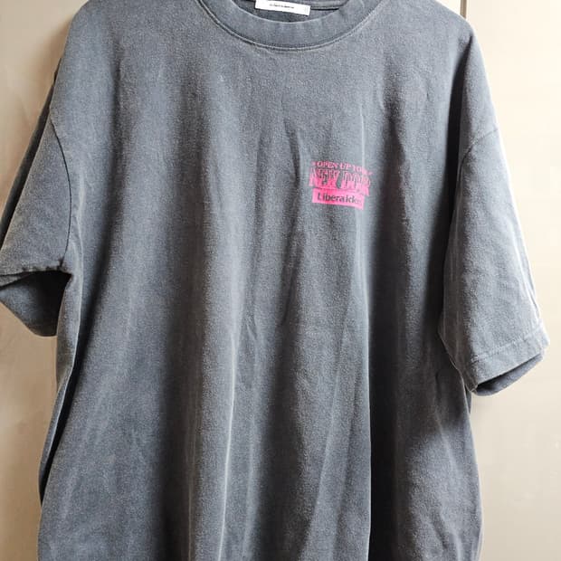 리버레이더스 NEW DOOR TEE 차콜 xl