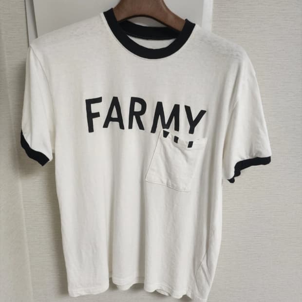 캐피탈 farmy 링거 반팔 4사이즈 