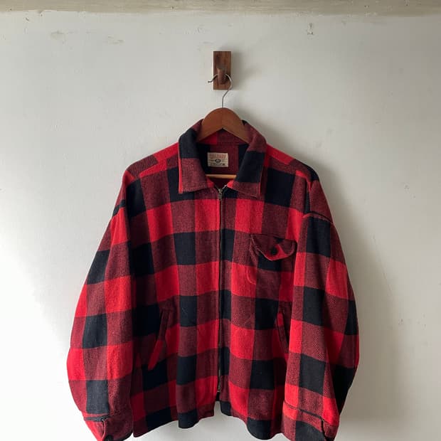 50-60's Vintage Chill Chaser Blue Top