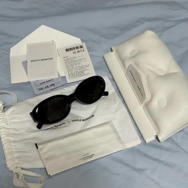 젠틀몬스터 X 메종 마르지엘라 MM107 선글라스 (레더X)