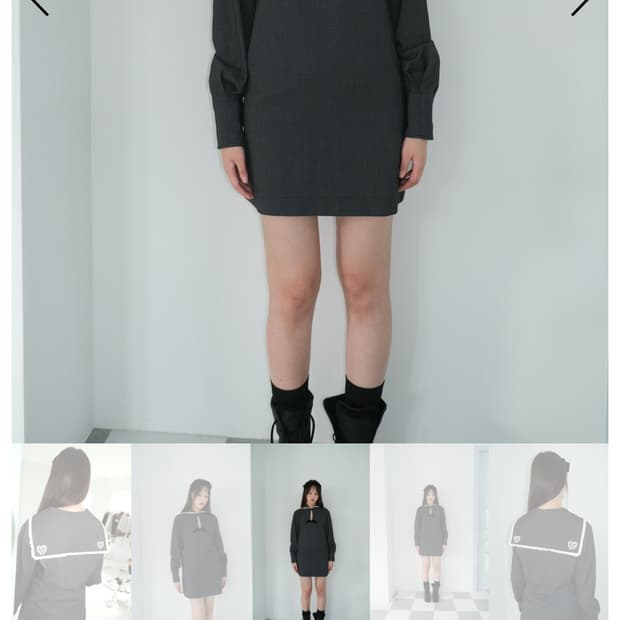 샤키리 세일러 원피스