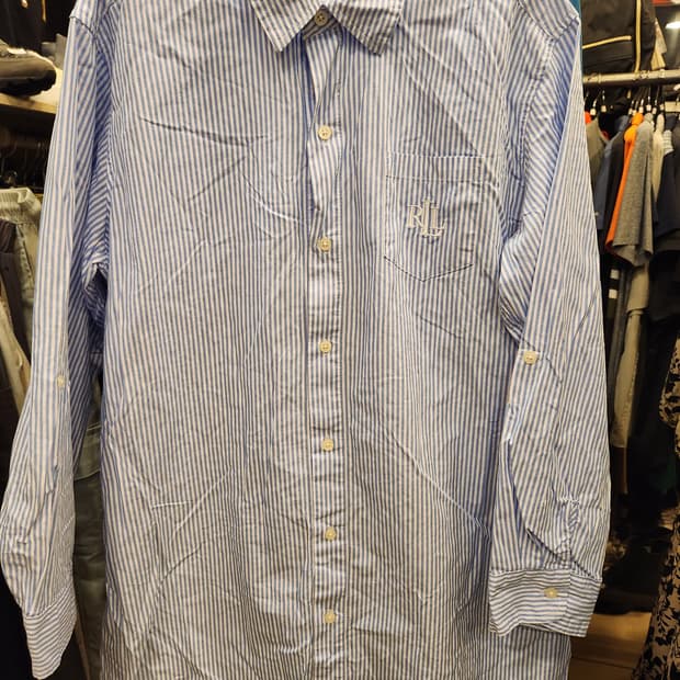 랄프로렌 스트라이프 미니원피스