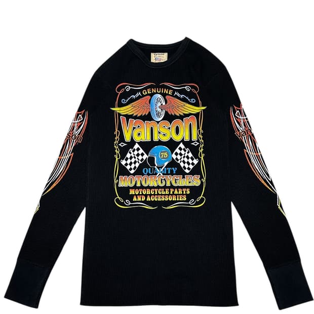 Vanson 밴슨 와플 써멀 티셔츠 벤슨