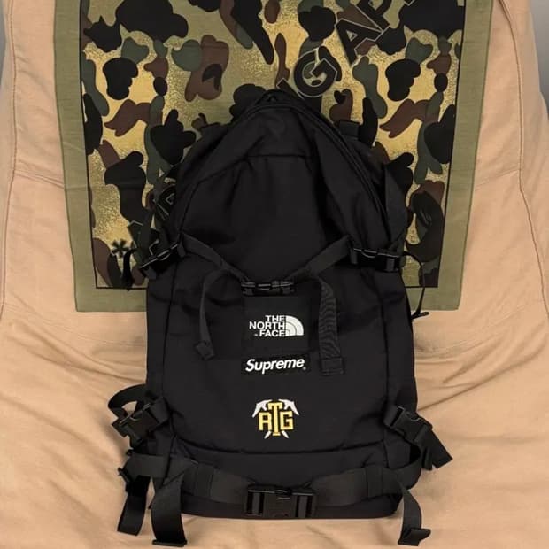 [OS] 슈프림 x 노스페이스 rtg 백팩 블랙