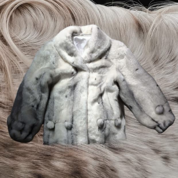 ꧁“ST. JOHN fur jacket꧂