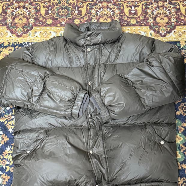 비얼디드키드 구스다운 패딩 점퍼 카키 올리브