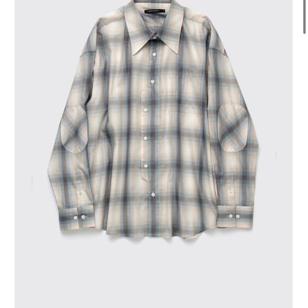 해칭룸 아카이브 셔츠 블루 옴브레 2