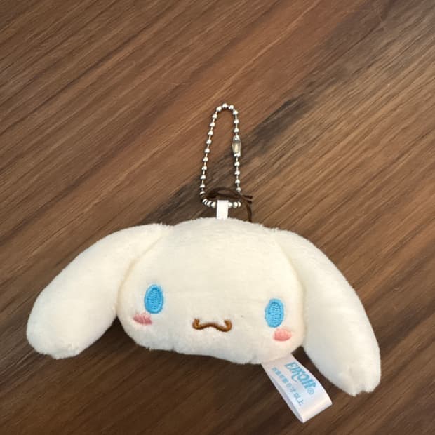 시나모롤 얼굴 키링