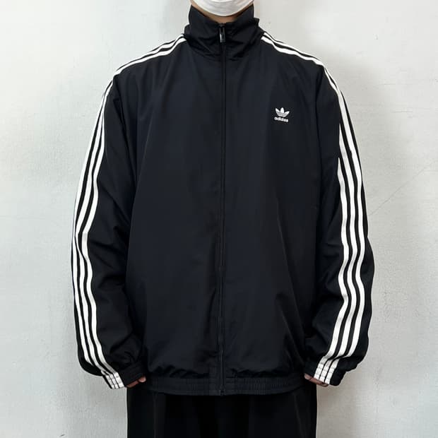 아디다스 아딜레늄 시즌 3 오버사이즈 트랙탑 블랙