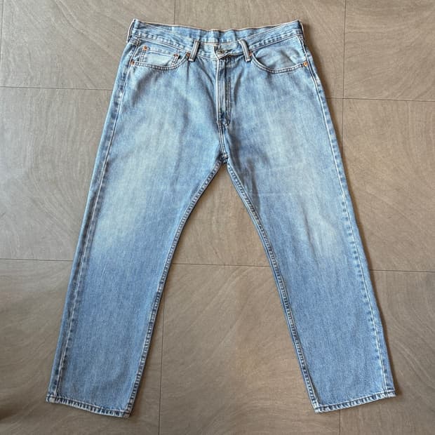 리바이스 정품 505 데님 팬츠 바지