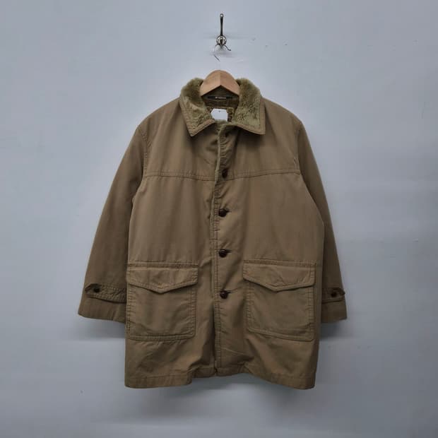 맥그리거 카키색 퍼 점퍼 남성 L