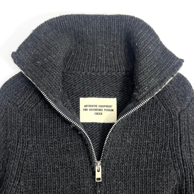 Zucca knit zip-up
