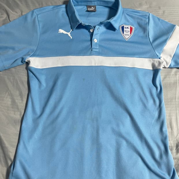 푸마 축구 수원삼성 카라 반팔티