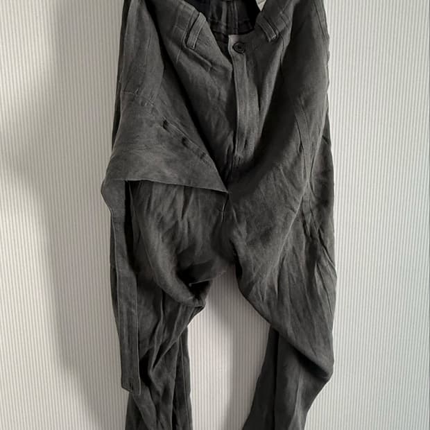 Julius aw13 strap crotch pants