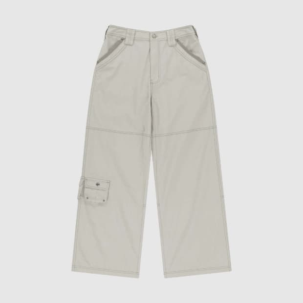 코이세이오 스냅 워크 팬츠 라이트 베이지 0 size