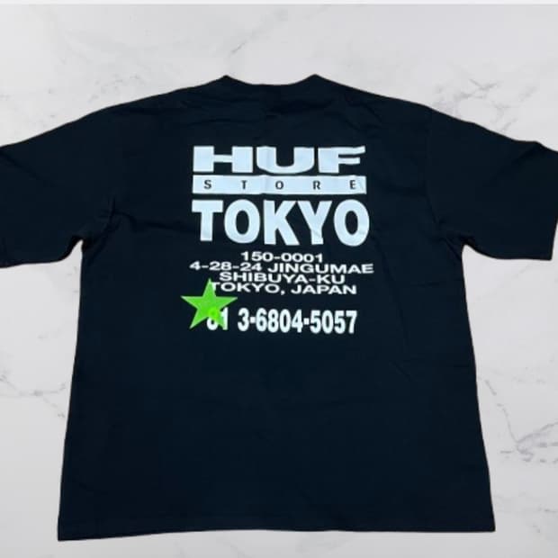 HUF 허프 반팔 도쿄 한정판 XL