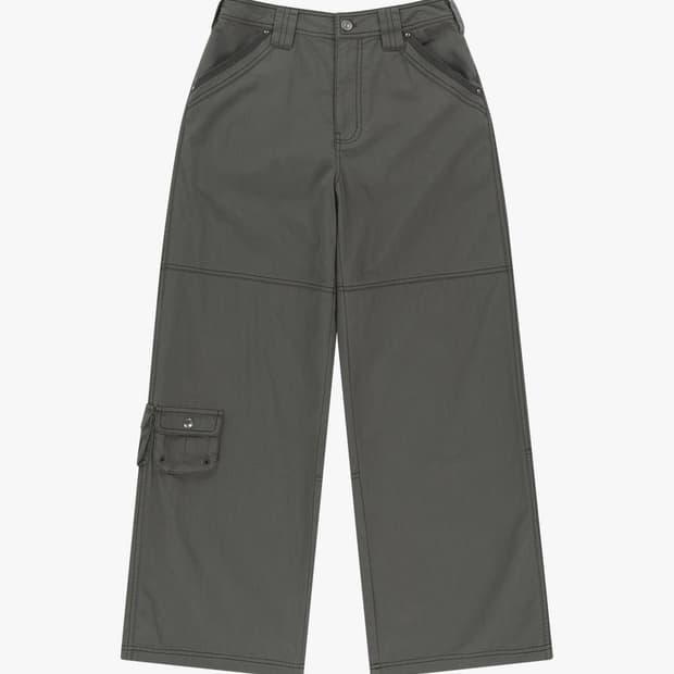 코이세이오 사이즈 1 스냅 워크 팬츠 카키