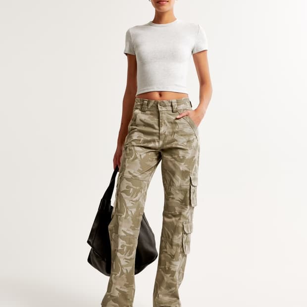 Abercrombie&fitch relaxed cargo pants