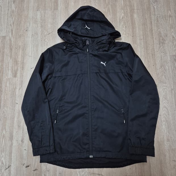 푸마 리핑캣 로고 후드 바람막이 자켓 S(90)
