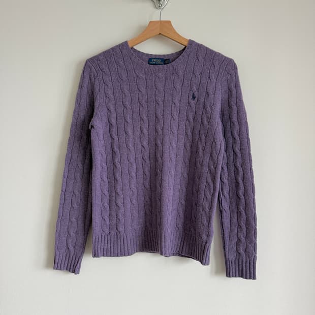폴로 랄프로렌(Polo Ralph Lauren) 꽈베기 울 니트
