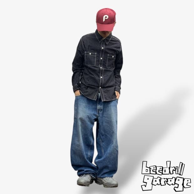 휴스턴 재팬 와바시 스트라이프 셔츠