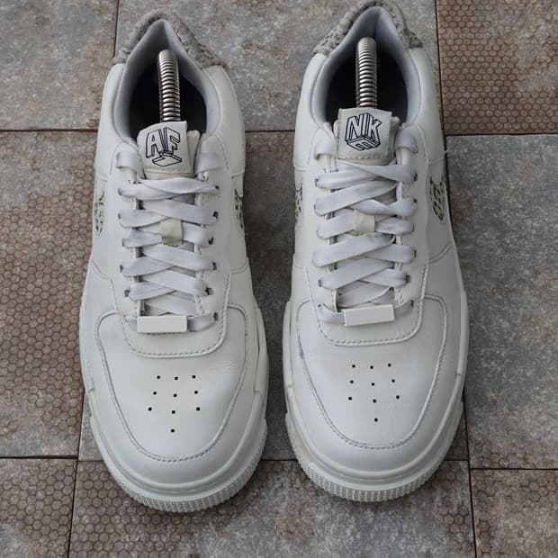 (225)나이키 에어포스 1 픽셀 se 레몬 레오파드