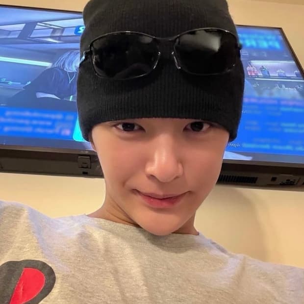 코르티스 건호 블랙 비니