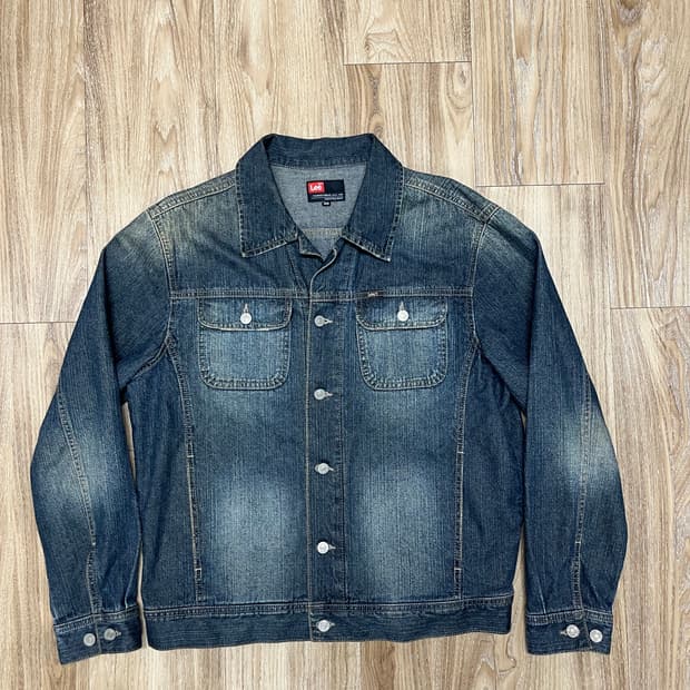 90s Lee 트러커 데님 자켓 100