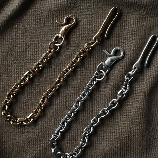 (OS) 큐스레더 월렛 체인 60cm