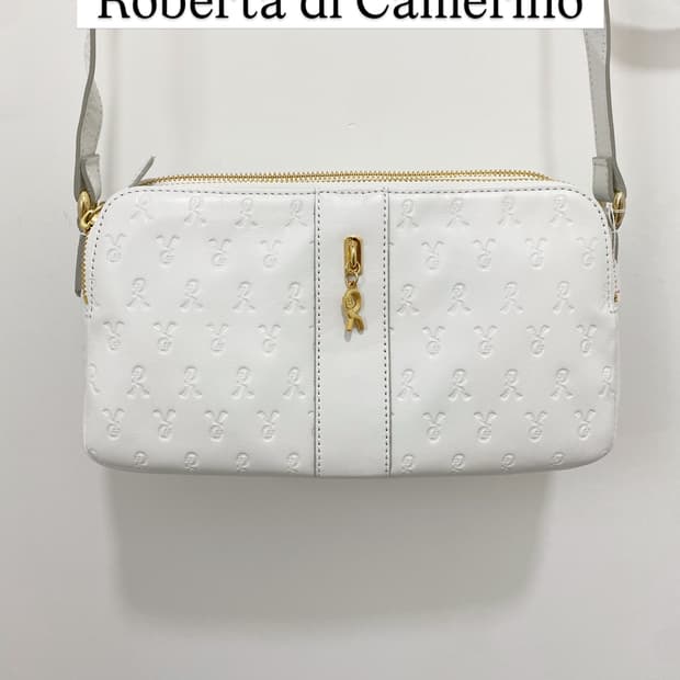 Roberta di Camerino  화이트 크로스백