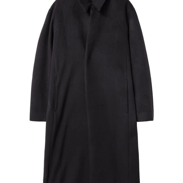 포스트아카이브팩션 뉴 클래식 코트 블랙