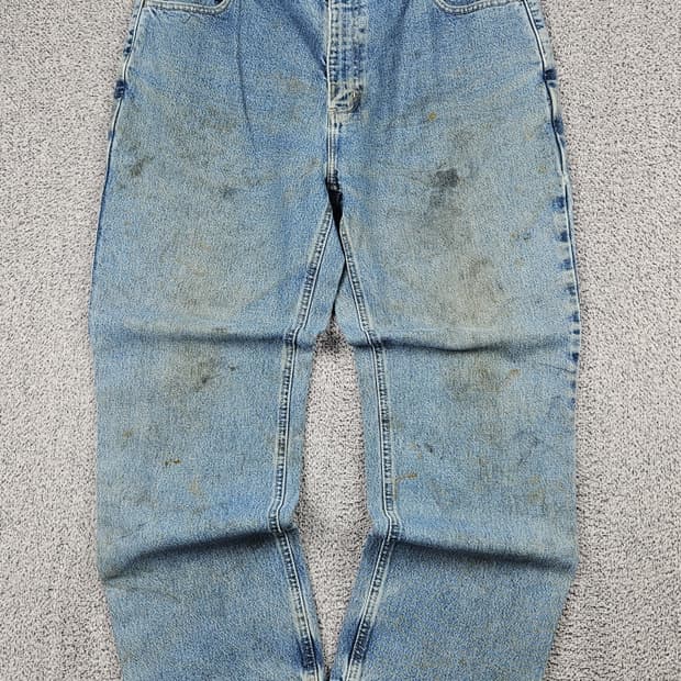 FR 칼하트 난연성 데님 워크 팬츠 ( 36X30 ) / 10401