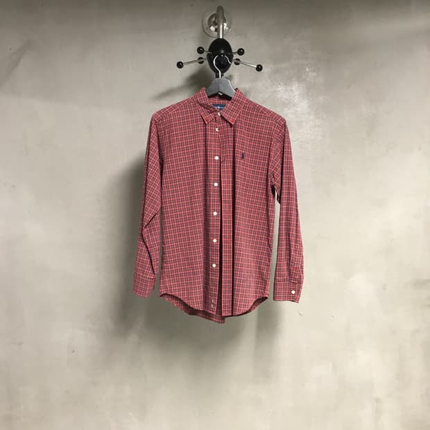 폴로 랄프로렌 체크 셔츠 L16/18(W)