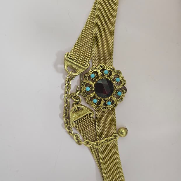 Florenza 플로렌자 빈티지 메쉬 초커