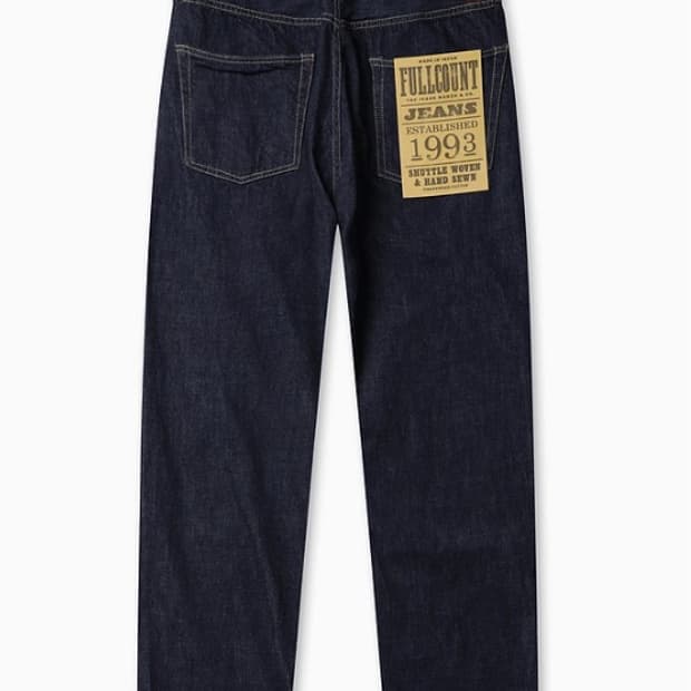 [32]풀카운트 와이드 데님 0105SS 원 워시 인디고 블루 새상품 