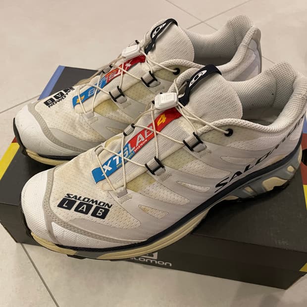 살로몬 xt-4 화이트 루나