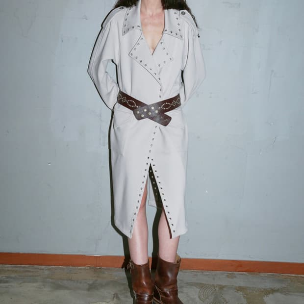 폴리수엠 트렌치코트 새상품