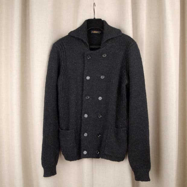 Wool Double Breasted Jacket
