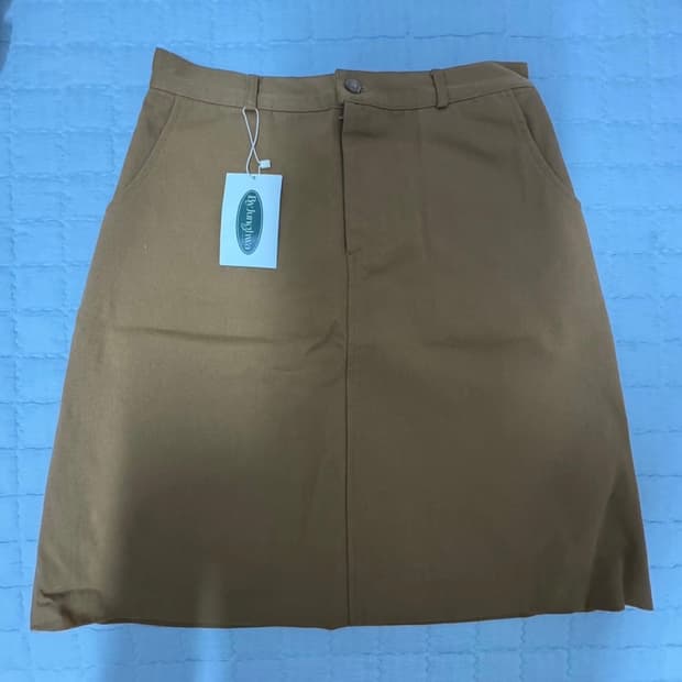 바이정화 byjunghwa 자체제작 코튼 미디 스커트