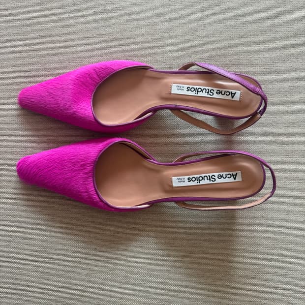 Acne Studios 핑크슈즈 